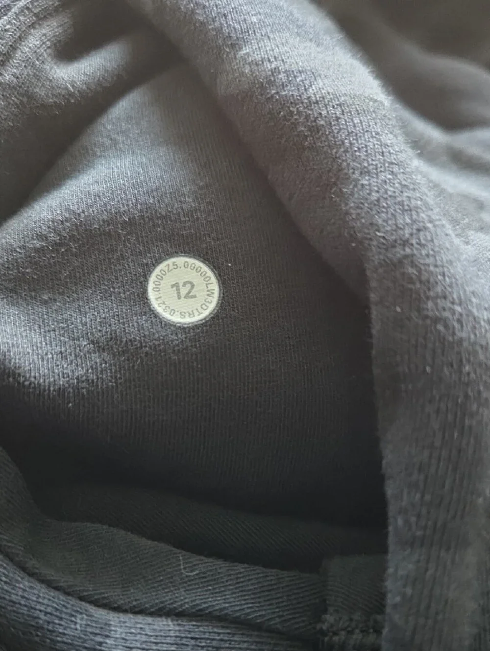 Lululemon Black Camo Pullover Sweatshirt Size 12